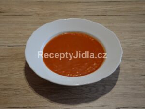 Rajská polévka s těstovinovou rýží